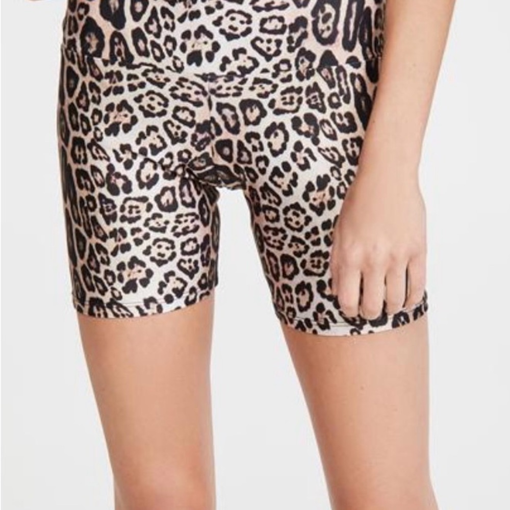 Leopard Print Women's Shorts